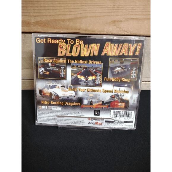 IHRA Motorsports Drag Racing (Sony Playstation, PS1, 2001) Complete - Picture 2 of 3